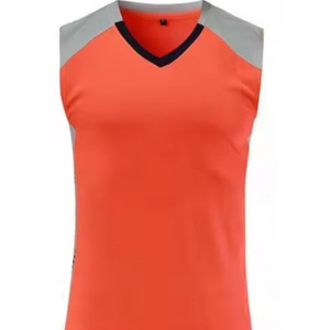 Uniforme de Voleibol Profesional Personalizado, Camisetas con Impresión por Transferencia de Calor, Kits Personalizados 100% Poliéster Unisex, Logotipo Personalizado - Product Image 4