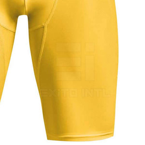 Shorts de compression unis pour hommes, respirants, séchage rapide, coupe-vent, style streetwear oversize, taille élastique, Spandex/Polyester - Product Image 6