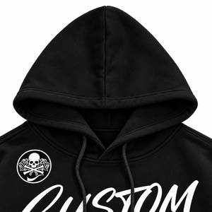 Sudadera con Capucha Unisex Extra Grande de Color Verde Azulado, Estilo Urbano, 100% Algodón Felpa, 370g, Lavable a Máquina, Diseño con Logotipo en el Bolsillo - Product Image 3