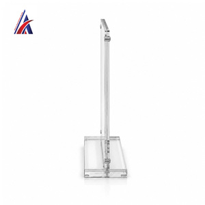 Malaysia Good Seller <b>Acrylic</b> T Stand Magnetic A6 Portrait <b>Table</b> Top <b>Sign</b> Holder Clear Menu Frame Double Sided Desk Display Rack - Product Image 5