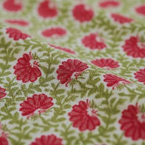 Poly Cotton Floral Print Table Runner Premium Dining Table Linen for Hotel Wedding Home Decor Bulk Supply - Product Image 5