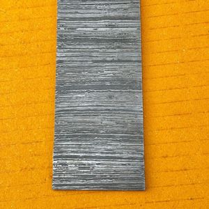 THEWIZ CRAFTS Barra de Acero de Damasco Forjada a Mano 25x5cm, Respaldo Recto, 0.5mm de Grosor, 1 Año de Garantía para Fabricación de Cuchillos Personalizados - Product Image 2