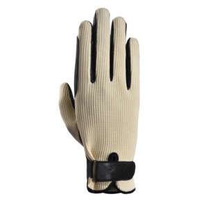 High Quality Horse Riding Gloves Breathable Summer Reinforced Palm Of Imitation Suede complete Riding Gloves Style - Product Image 2