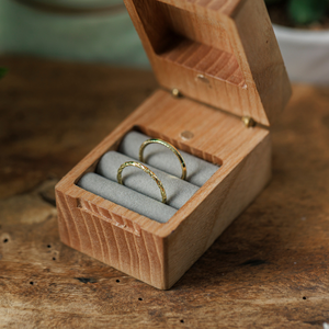 Boîte à bague de fiançailles, boîte à alliances, boîte de demande en mariage, boîte à alliances pour le porte-alliances, boîte à alliances en bois, boîte à alliances pour anniversaire - Product Image 1