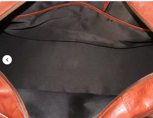 Bolsa de Viaje de Cuero Genuino, Bolsa de Equipaje de Gran Capacidad para Hombres y Mujeres, para Viajes de Negocios y Uso de Fin de Semana - Product Image 3