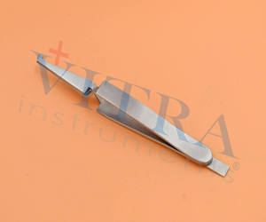 Pince de placement orthodontique à action inversée en acier inoxydable avec lame de positionnement pour fixation directe - Product Image 1