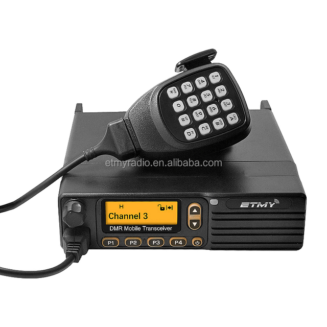 ET.M80D DMR Digital Mobile Radio UHF/ VHF Emergency Alarm BASE STATION