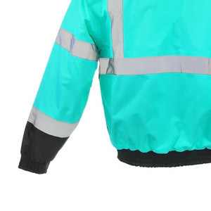 Men's Low Price Reflective Safety <b>Jacket</b> <b>Hi</b> <b>Vis</b> Work Wear Long Sleeve With Security Features <b>Waterproof</b> Comfortable For Working - Product Image 4