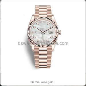 Montre mécanique de créateur de luxe pour hommes Cadran entièrement diamanté Confort <span class=keywords><strong>Acier</strong></span> inoxydable Étanche Mode Original Sport Diver - Product Image 4