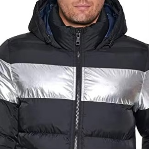 Custom Puffer <b>Jackets</b> for <b>Men</b> Wholesale Clothing Custom <b>Men</b> Casual Puffer <b>Jackets</b> - Product Image 3
