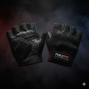 Guantes de gimnasio para entrenamiento pesado, guantes de gimnasio de medio dedo, guantes con soporte para muñeca, guantes transpirables para levantamiento de pesas de alta resistencia, unisex - Product Image 2