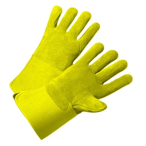 Guantes de Trabajo de Cuero Vacuno de Primera Calidad, Resistentes al Calor, Suaves y Cómodos, de Larga Duración - Product Image 2