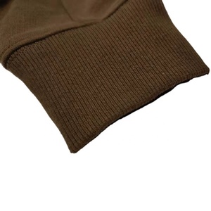 Sweat-shirt à capuche marron pour femme, pull à manches régulières, style décontracté streetwear, personnalisable OEM - Product Image 5