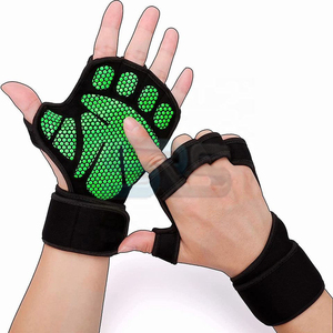 Unisex High Quality Custom Made Non-Slip <b>Fingerless</b> Sports Fitness <b>Gloves</b> Comfortable Fitted Gym Workout Latest Design - Product Image 3