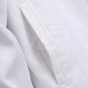 Chaqueta de Mezclilla para Hombre, Color Sólido, Informal, Chaqueta de Jeans Blanca, Elegante y Cómoda para Uso Diario 2026 - Product Image 5