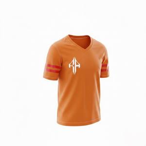 Maillot de football américain pour homme de haute qualité, col en V, 100% polyester, uni, respirant, séchage rapide, RIVIAN ATLANTIC - Product Image 4