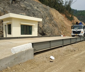 Pont-bascule numérique 4,4*12m 60t 80t 120t, balance pour camions 80 tonnes, fabrication sur mesure - Product Image 2