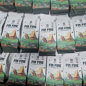 ข้อเสนอสุดคุ้ม กาแฟฟินฟิลเตอร์ 1 กก. แบบถุงขายส่ง 100% โรบัสต้า คั่วเข้ม กลิ่นช็อกโกแลต รสชาติเข้มข้น จากโรงงานโดยตรง เวียดนาม - Product Image 4