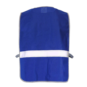 Chaleco de Malla con Cierre 100% Poliéster para Hombre, Personalizado, Reflectante, de Seguridad, Informal, para Otoño, Ropa de Trabajo - Product Image 6