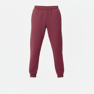 Plain Unisex Breathable Fleece Lining Street Style Trouser Relaxed Fit <b>Lounge</b> Jogger <b>Pant</b> Elastic Waist Polyester/Cotton - Product Image 1
