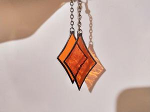 Boucles d'oreilles pendantes en résine florale faites à la main, design personnalisé, style islamique, bijoux de fête pour femmes, cadeau d'anniversaire, MN EXPORTS - Product Image 2