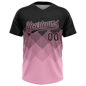 เสื้อเบสบอลซอฟต์บอลแบบสองกระดุมสั่งทำพิเศษสำหรับเด็ก วัยรุ่น ผู้ชาย ผู้หญิง ชุดกีฬา ผู้จัดจำหน่าย - Product Image 3