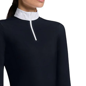 Camisas Ecuestres Transpirables Personalizadas de Primera Calidad para Mujer, Camiseta de Manga Larga para Montar a Caballo con Servicios OEM - Product Image 6
