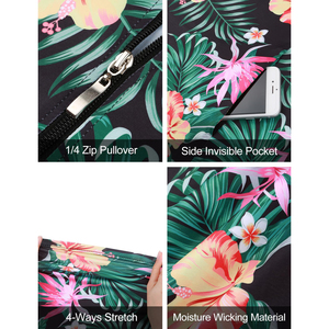 Chemises polo sans manches à fermeture éclair pour femmes, athlétiques et professionnelles, en tissu respirant pour les sports de plein air et le golf. - Product Image 5