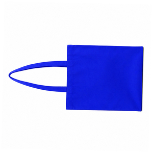 Sacs de courses en coton 100% réutilisables, légers, au design simple, couleur unie, avec longues poignées, prix abordable, en vente - Product Image 4