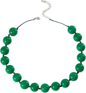 Collares Hechos a Mano con Cuentas de Resina Ajustables, Collar de Cuerda para Clavícula para Mujeres y Hombres, Joyería Étnica para Fiestas, Vacaciones y Regalos - Product Image 1