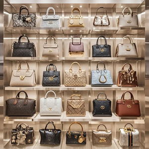 Bolso Cosmético de Cuero Genuino de Alta Calidad para Mujer, Bolso de Hombro de Diseño, Marca de Lujo - Product Image 1