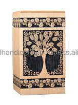 Urnas de madera profesionales para adultos con cenizas humanas que admiten urnas de madera personalizadas - Product Image 4