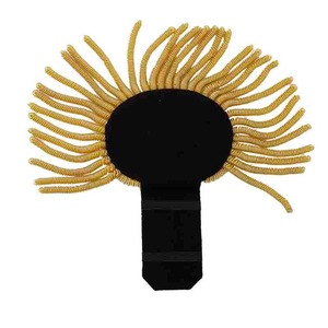 Insignias Hamza, Epaulettes de Emperador Francés, Placa de Hombro Dorada y Plateada, Uniforme Ceremonial, Estilo Teatral, Equipo de Defensa Personal - Product Image 6