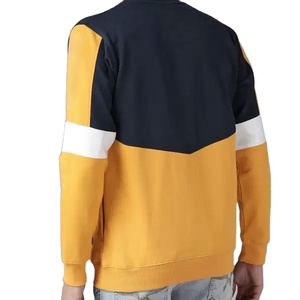 Sudaderas de poliéster personalizadas de talla grande para hombre, precio al por mayor para hombre, sudaderas de mezcla de algodón básicas de Color sólido para hombre a la venta - Product Image 2