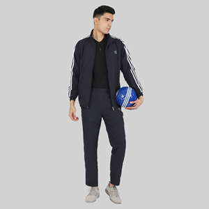 Conjunto Deportivo para Hombre NS, Diseño Simple, Poliéster/Nailon, Traje para Correr, Otoño, Talla Grande XL, Transpirable, Secado Rápido, Largo Completo - Product Image 1