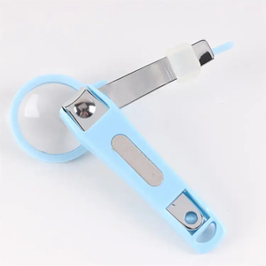 Cortauñas Profesional para Bebés con Lupa, Cortador de Uñas Seguro de Acero Inoxidable para Recién Nacidos, Cuidado de Pedicura Infantil - Product Image 4