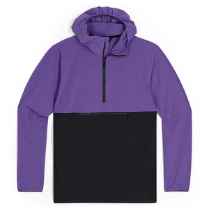 Veste coupe-vent à capuche grande taille, style 2026, couleur personnalisée, vente en gros, pour hommes, hiver, best-seller, design tendance - Product Image 1