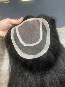 Topper de Cabello Humano Vietnamita con Base de Seda, Sin Pegamento, Muy Suave, Puntas Completas, Liso y Ondulado, Colores Personalizados - Product Image 6