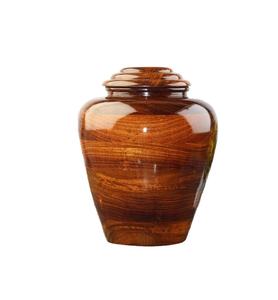 Urna de madera para cenizas humanas Cremación Urna conmemorativa Recuerdo natural Adulto Hombre Mujer - Product Image 1