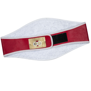Ceinture de championnat rouge personnalisée avec design globe et serpent, qualité supérieure, titre de lutte - Product Image 4