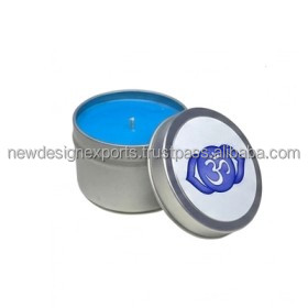 Wholesale Chakra Meditation Candles – Vibrant Color-Coded Tins for Holistic Wellness - Product Image 2