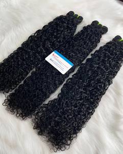 Cheveux humains naturels, boucles pixie, 100% cheveux humains vietnamiens, sans perte ni nœuds - Product Image 1