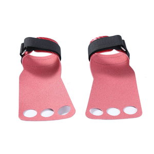 Agarraderas de Cuero para Gimnasio, Hechas a Medida, Profesionales, con 2/3 Orificios, para Levantamiento de Pesas y Barras de Gimnasia, Precio al por Mayor, Logotipo Personalizado - Product Image 6