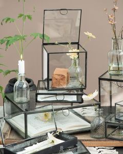 Metal And Glass Storage <b>Boxes</b> For Household Use 10-20 L Capacity Jewelry Organizers - Product Image 5