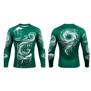 เสื้อรัดรูปแขนยาวสำหรับผู้ชาย ปี 2026 แห้งเร็ว ยืดหยุ่นได้ เหมาะสำหรับเล่นเซิร์ฟ ว่ายน้ำ ออกกำลังกาย และฝึกซ้อม - Product Image 1