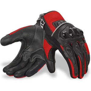 Guantes de Motocicleta para Hombre de Cuero de Primera Calidad, Alta Resistencia a la Abrasión, Puntas de los Dedos con Pantalla Táctil, Transpirables, para Exteriores, Dedos Completos - Product Image 6