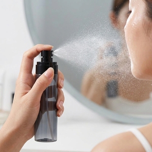 Cylinder PET Spray <b>Bottle</b> 30ml 50ml 80ml 100ml 120ml Clear Fine <b>Mist</b> Sprayer for Perfume Serum Toner Skincare Packaging Vietnam - Product Image 2