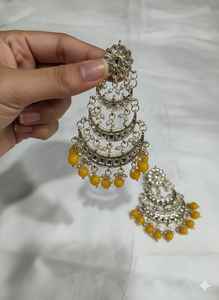 ต่างหูห้อยสีชมพูทรงหยดน้ำ ดีไซน์แบบมงติกก้า ประดับมุกเทียมและเพชรซิร์คอน  ทำจากโลหะผสมสังกะสีชุบทองคุณภาพสูง  สำหรับผู้หญิง สไตล์ชาติพันธุ์ดั้งเดิม - Product Image 4