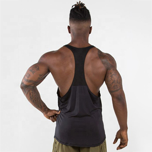 <b>Singlet</b> Workout Clothes <b>Mens</b> Fitness Tank Top Color Workout Tank Top Gym Vest Customized Logo Running <b>Men</b> Tank Top - Product Image 3