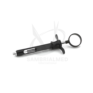 Jeringa Dental Manual de Acero Inoxidable Alemán, Autoaspirante, 1.8cc, Revestimiento Negro, Grado A+, Certificación CE - Product Image 2